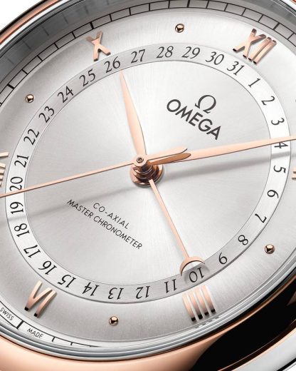 Omega De Ville Prestige 42 mm, steel - Sedna™ gold on alligator 434.23.42.22.02.001 - Image 4