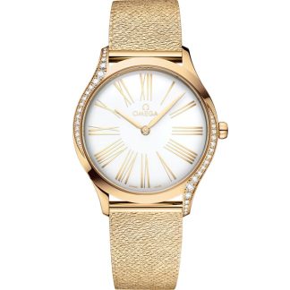 Omega De Ville Trésor 36 mm, Moonshine™ gold on Moonshine™ gold 428.55.36.60.04.001