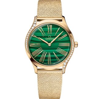 Omega De Ville Trésor 36 mm, Moonshine™ gold on Moonshine™ gold 428.55.36.60.99.003