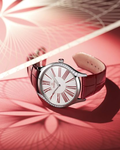 Omega De Ville Trésor 36 mm, steel on leather strap 428.18.36.60.04.002 - Image 5