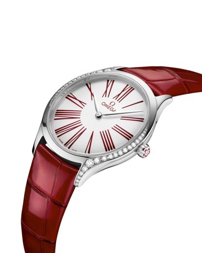 Omega De Ville Trésor 36 mm, steel on leather strap 428.18.36.60.04.002 - Image 3