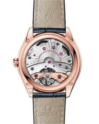 Omega De Ville Trésor 40 mm, Sedna™ gold on leather strap 435.53.40.22.03.001 - Image 2
