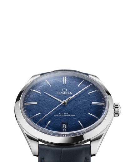 Omega De Ville Trésor 40 mm, steel on leather strap 435.13.40.21.03.001 - Image 3
