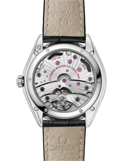 Omega De Ville Trésor 40 mm, steel on leather strap 435.13.40.22.01.001 - Image 2