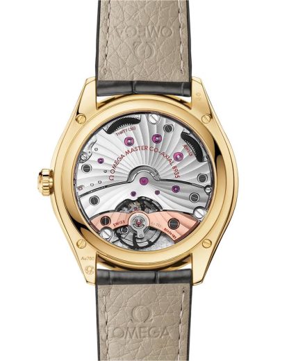 Omega De Ville Trésor 40 mm, yellow gold on leather strap 435.53.40.22.02.001 - Image 2