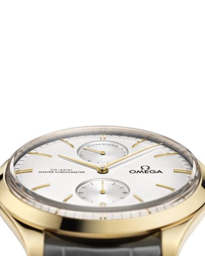 Omega De Ville Trésor 40 mm, yellow gold on leather strap 435.53.40.22.02.001 - Image 3