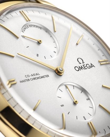 Omega De Ville Trésor 40 mm, yellow gold on leather strap 435.53.40.22.02.001 - Image 4