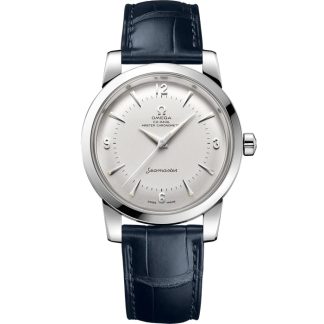 Omega Exclusive access Seamaster 1948 38 mm, steel on leather strap 511.13.38.20.02.002