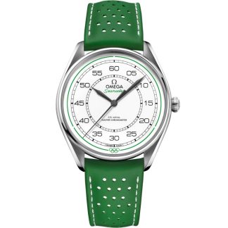 Omega Limited Edition Set Seamaster Olympic Official Timekeeper 39.5 mm, steel on leather strap 522.32.40.20.04.005