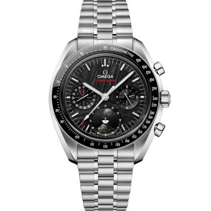 Omega Meteorite Speedmaster Moonphase 43 mm, steel on steel 304.30.43.52.01.001