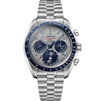 Omega Meteorite Speedmaster Moonphase 43 mm, steel on steel 304.30.43.52.06.001