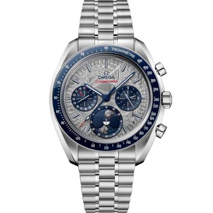 Omega Meteorite Speedmaster Moonphase 43 mm, steel on steel 304.30.43.52.06.001