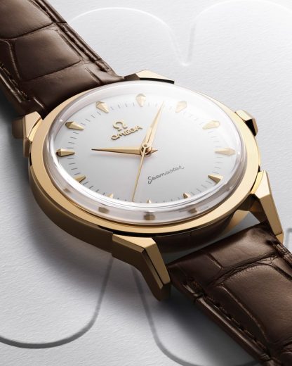 Omega Milano Cortina 2026 New Seamaster 37mm 37 mm, Moonshine™ gold on alligator 522.53.37.20.04.001 - Image 5
