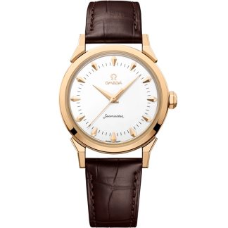 Omega Milano Cortina 2026 New Seamaster 37mm 37 mm, Moonshine™ gold on alligator 522.53.37.20.04.001