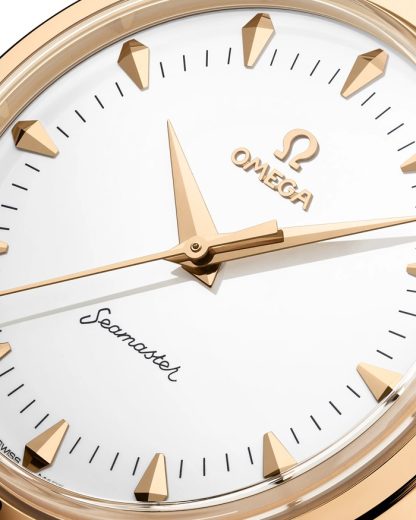 Omega Milano Cortina 2026 New Seamaster 37mm 37 mm, Moonshine™ gold on alligator 522.53.37.20.04.001 - Image 4