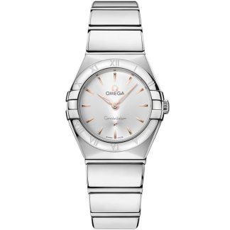 Omega New Constellation 25 mm, steel on steel 131.10.25.60.02.002