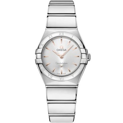 Omega New Constellation 25 mm, steel on steel 131.10.25.60.02.002