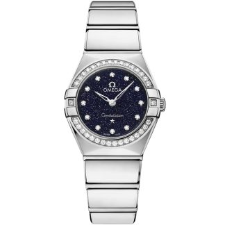 Omega New Constellation 25 mm, steel on steel 131.15.25.60.53.002
