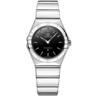 Omega New Constellation 28 mm, steel on steel 131.10.28.60.01.001