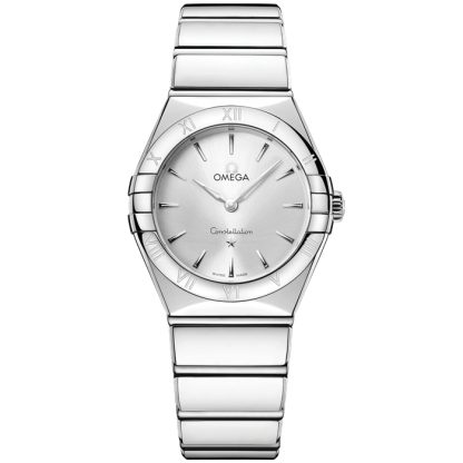 Omega New Constellation 28 mm, steel on steel 131.10.28.60.02.002