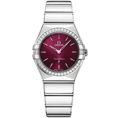 Omega New Constellation 28 mm, steel on steel 131.15.28.60.11.001
