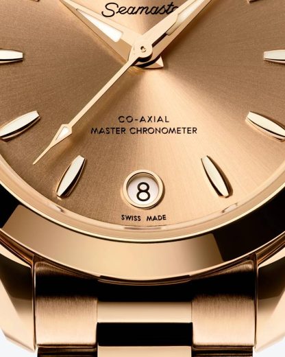 Omega New Seamaster Aqua Terra 150M 30 mm, Moonshine™ gold on Moonshine™ gold 220.50.30.20.08.001 - Image 4