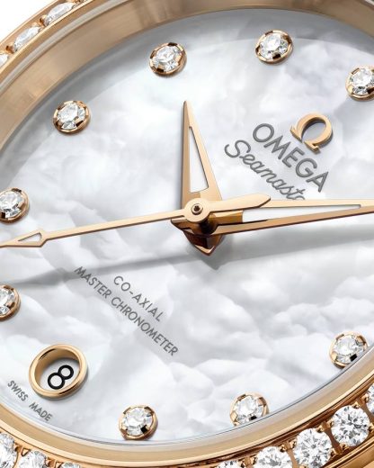 Omega New Seamaster Aqua Terra 150M 30 mm, Moonshine™ gold on Moonshine™ gold 220.55.30.20.55.001 - Image 3