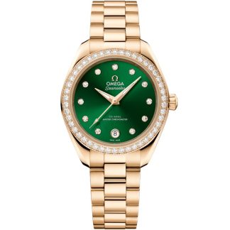 Omega New Seamaster Aqua Terra 150M 30 mm, Moonshine™ gold on Moonshine™ gold 220.55.30.20.60.001