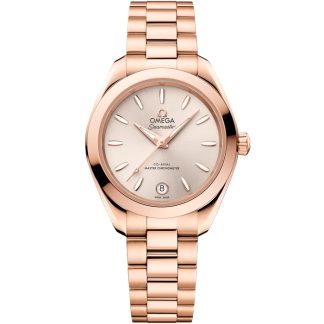 Omega New Seamaster Aqua Terra 150M 30 mm, Sedna™ gold on Sedna™ gold 220.50.30.20.09.001