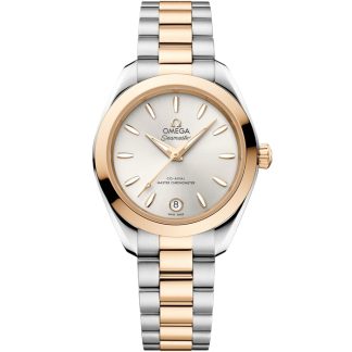 Omega New Seamaster Aqua Terra 150M 30 mm, steel - Moonshine™ gold on steel - Moonshine™ gold 220.20.30.20.02.001