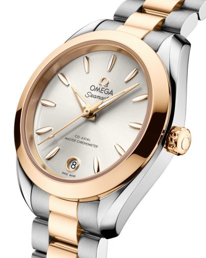 Omega New Seamaster Aqua Terra 150M 30 mm, steel - Moonshine™ gold on steel - Moonshine™ gold 220.20.30.20.02.001 - Image 3