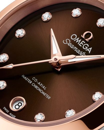 Omega New Seamaster Aqua Terra 150M 30 mm, steel - Sedna™ gold on steel - Sedna™ gold 220.20.30.20.63.001 - Image 4