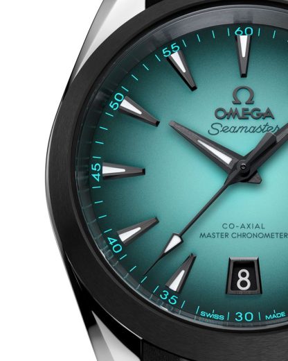 Omega New Seamaster Aqua Terra 150M 38 mm, steel on rubber strap 220.32.38.20.03.001 - Image 3