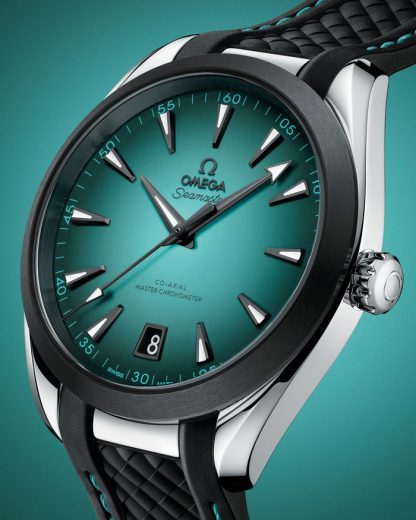 Omega New Seamaster Aqua Terra 150M 41 mm, steel on rubber strap 220.32.41.21.03.001 - Image 6