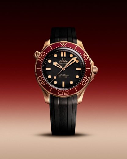 Omega New Seamaster Diver 300M 42 mm, Bronze gold on rubber strap 210.92.42.20.01.003 - Image 5