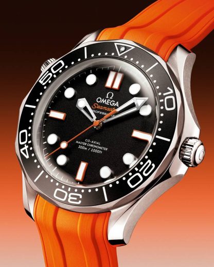 Omega New Seamaster Diver 300M 42 mm, steel on rubber strap 210.32.42.20.01.006 - Image 5