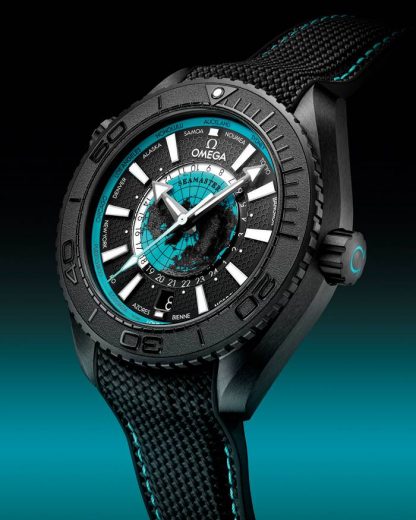 Omega New Seamaster Planet Ocean 600M 45.5 mm, black ceramic on rubber strap 215.92.46.22.01.006 - Image 4