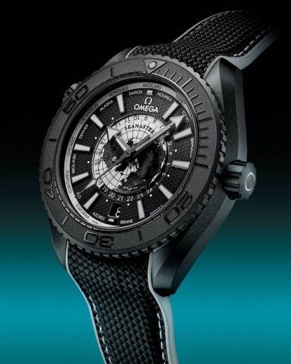 Omega New Seamaster Planet Ocean 600M 45.5 mm, black ceramic on rubber strap 215.92.46.22.01.007 - Image 4