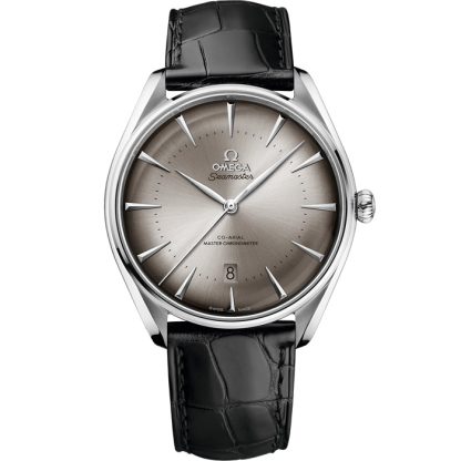 Omega New York Seamaster Boutique Editions 39.5 mm, steel on leather strap 511.13.40.20.02.002