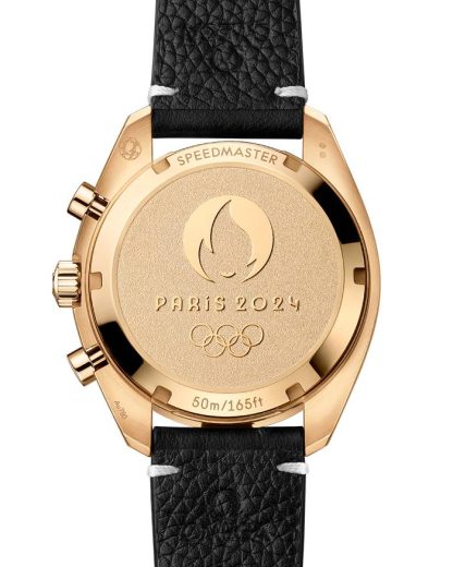 Omega Paris 2024 Speedmaster Chronoscope 43 mm, Moonshine™ gold on leather strap 522.62.43.51.02.001 - Image 2