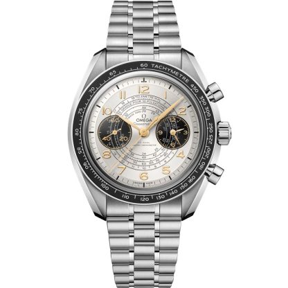 Omega Paris 2024 Speedmaster Chronoscope 43 mm, steel on steel 522.30.43.51.02.001