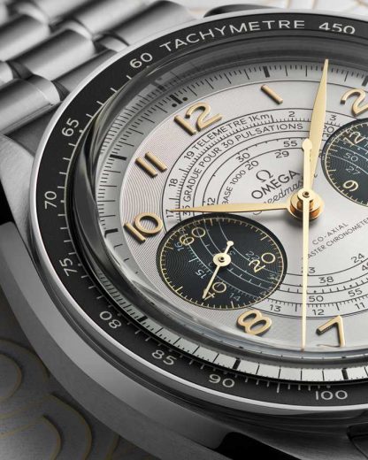 Omega Paris 2024 Speedmaster Chronoscope 43 mm, steel on steel 522.30.43.51.02.001 - Image 4