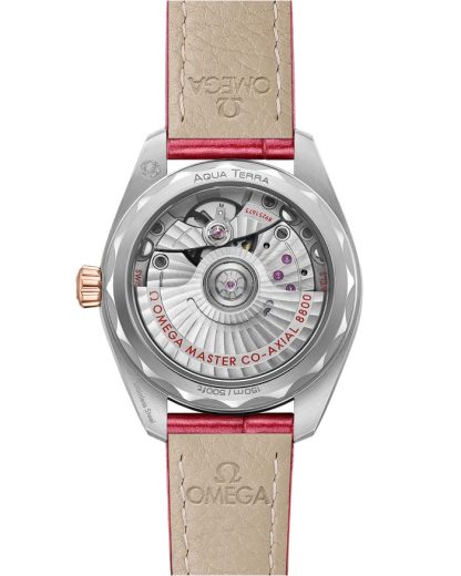 Omega Seamaster Aqua Terra 150M 34 mm, steel - Sedna™ gold on leather strap 220.28.34.20.60.001 - Image 2