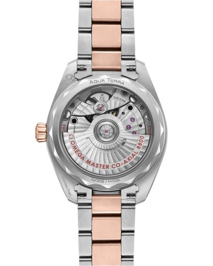 Omega Seamaster Aqua Terra 150M 34 mm, steel - Sedna™ gold on steel - Sedna™ gold 220.20.34.20.03.001 - Image 2