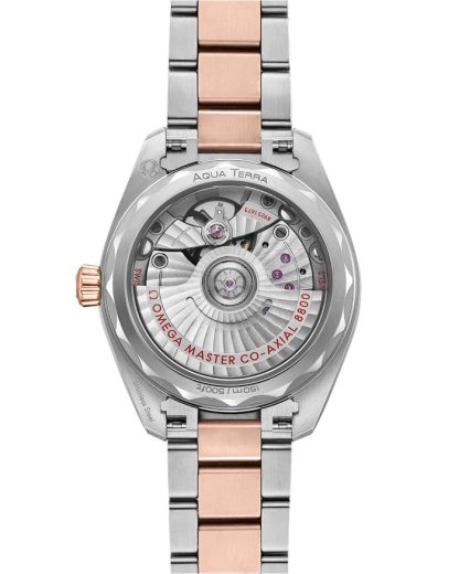 Omega Seamaster Aqua Terra 150M 34 mm, steel - Sedna™ gold on steel - Sedna™ gold 220.25.34.20.59.001 - Image 2