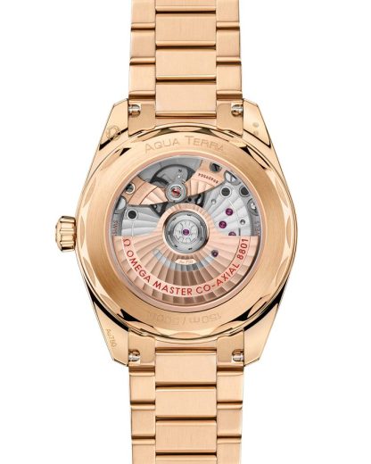 Omega Seamaster Aqua Terra 150M 38 mm, Moonshine™ gold on Moonshine™ gold 220.50.38.20.03.001 - Image 2