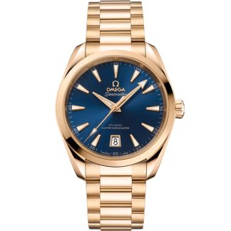 Omega Seamaster Aqua Terra 150M 38 mm, Moonshine™ gold on Moonshine™ gold 220.50.38.20.03.001