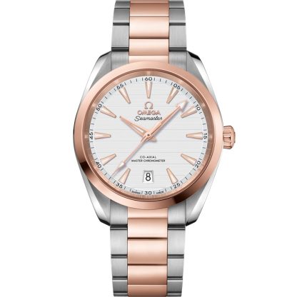 Omega Seamaster Aqua Terra 150M 38 mm, steel - Sedna™ gold on steel - Sedna™ gold 220.20.38.20.02.001