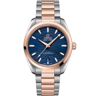 Omega Seamaster Aqua Terra 150M 38 mm, steel - Sedna™ gold on steel - Sedna™ gold 220.20.38.20.03.001