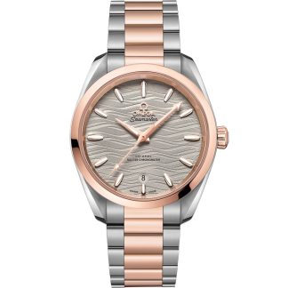 Omega Seamaster Aqua Terra 150M 38 mm, steel - Sedna™ gold on steel - Sedna™ gold 220.20.38.20.06.001